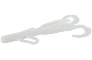 Image of Zoom Brush Hog Creature Bait, 8 Pack, 6in, White, 022040X