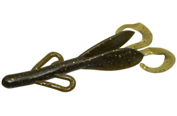 Image of Zoom Brush Hog Creature Bait, 8 Pack, 6in, Yabby Mudbug, 022366X
