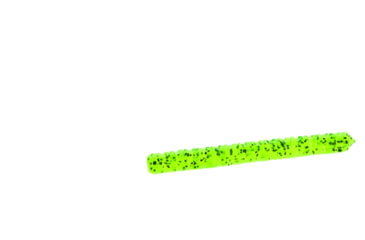 Image of Zoom Centipede Finesse Worm, 20, 4in, Chartreuse Pepper, 007009-SP