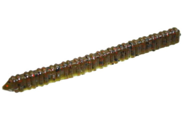 Image of Zoom Centipede Finnesse Worm, 20 Pack, 4in, Green Pumpkin Red, 007202X