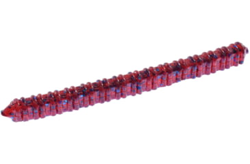 Image of Zoom Centipede Finnesse Worm, 20 Pack, 4in, Plum, 007004X