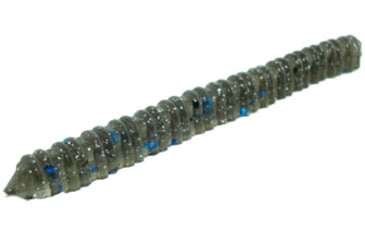 Image of Zoom Centipede Finnesse Worm, 20 Pack, 4in, Smokin Blue, 007022X