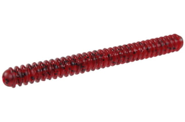 Image of Zoom Double Ringer Finesse Worm, 15 Pack, 4in, Cherry Seed, 052018X
