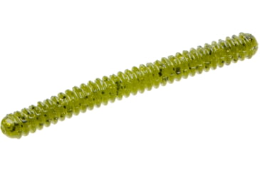Image of Zoom Double Ringer Finesse Worm, 15 Pack, 4in, Watermelon Gold Glitter, 52141