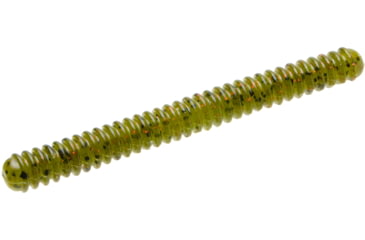 Image of Zoom Double Ringer Finesse Worm, 15 Pack, 4in, Watermelon Red, 52054