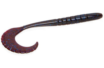 Image of Zoom G-Tail Worm, 6in, Blue Fleck, 086292X
