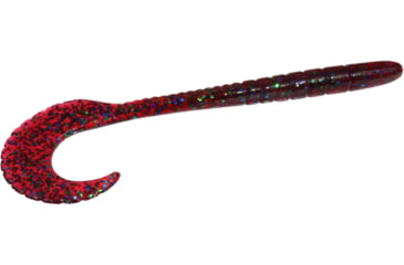 Image of Zoom G-Tail Worm, 6in, Plum Apple, 086113X