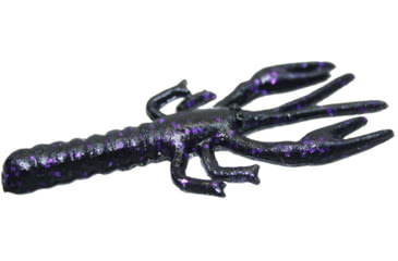 Image of Zoom Lil Critter Craw, 12 Pack, 3in, Blackberry, 014229X