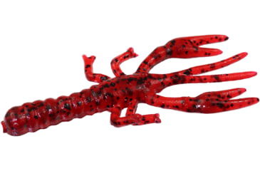 Image of Zoom Lil Critter Craw, 12 Pack, 3in, Cherry Seed, 014018X