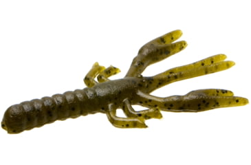 Image of Zoom Lil Critter Craw, 12 Pack, 3in, Green Pumpkin, 14025