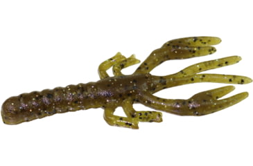 Image of Zoom Lil Critter Craw, 12 Pack, 3in, Green Pumpkin Magic, 014284X