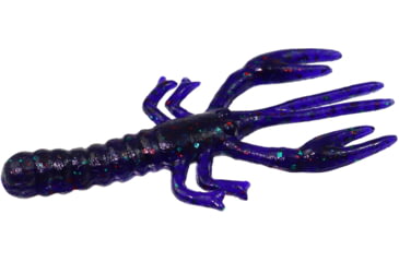 Image of Zoom Lil Critter Craw, 12 Pack, 3in, Junebug Red, 014177X