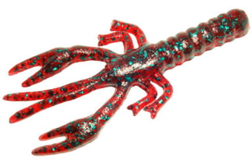 Image of Zoom Lil Critter Craw, 12 Pack, 3in, Red Bug, 014021X