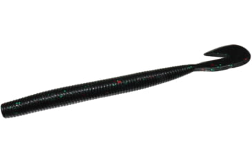 Image of Zoom Mag U-V Speed Worm, 8 Pack, 7in, Black Emerald, 113136X