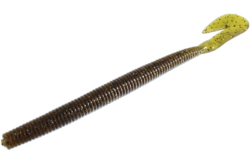 Image of Zoom Mag U-V Speed Worm, 8 Pack, 7in, Green Pumpkin Magic, 113284X