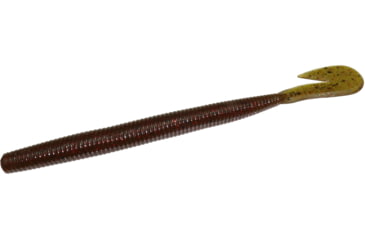 Image of Zoom Mag U-V Speed Worm, 8 Pack, 7in, Green Pumpkin Red, 113202X
