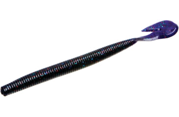Image of Zoom Mag U-V Speed Worm, 8 Pack, 7in, Junebug Red, 113177