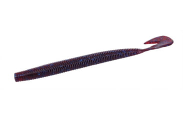 Image of Zoom Mag U-V Speed Worm, 8 Pack, 7in, Plum, 113004X