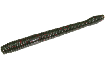 Image of Zoom Magnum Finesse Worm, 10 Pack, 5in, Avocado, 114147X