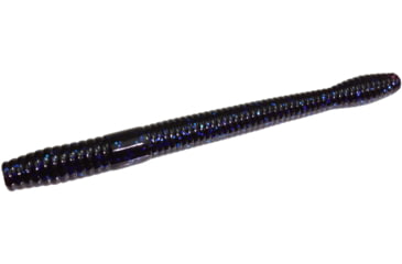 Image of Zoom Magnum Finesse Worm, 10 Pack, 5in, Blue Fleck, 114292X