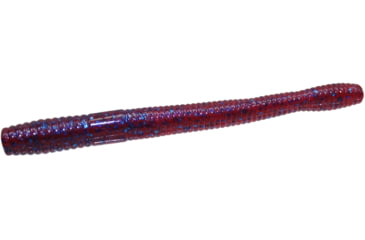 Image of Zoom Magnum Finesse Worm, 10 Pack, 5in, Plum, 114004X