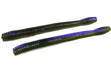 Image of Zoom Magnum Finesse Worm, 10 Pack, 5in, Purple Passion, 114058X
