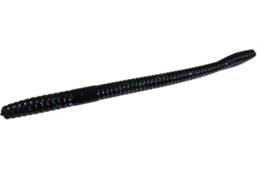 Image of Zoom Magnum Trick Worm, 8 Pack, 7in, Black/Blue, 115072X
