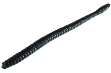 Image of Zoom Magnum Trick Worm, 8 Pack, 7in, Black Emerald, 115136X
