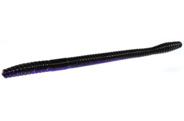 Image of Zoom Magnum Trick Worm, 8 Pack, 7in, Black Light, 115369X