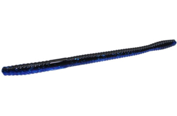 Image of Zoom Magnum Trick Worm, 8 Pack, 7in, Black Sapphire, 115100X