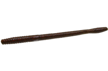 Image of Zoom Magnum Trick Worm, 8 Pack, 7in, Green Pumpkin Red, 115202X