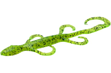 Image of Zoom Mini Lizard, 15 Pack, 4in, Chartreuse Pepper, 5009