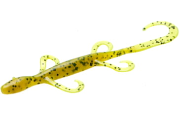 Image of Zoom Mini Lizard, 15 Pack, 4in, Chartreuse Pumpkin, 005012X