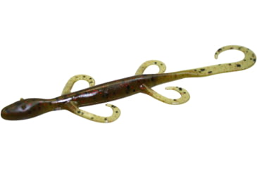 Image of Zoom Mini Lizard, 15 Pack, 4in, Green Pumpkin Red, 005202X