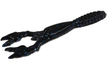 Image of Zoom Road Kill Craw Bait, 10 Pack, 4.25in, Black/Blue, 013072X