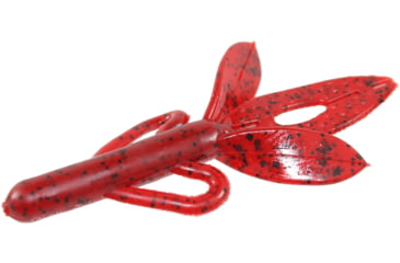 Image of Zoom Super Hog Creature Bait, 10 Pack, 4in, Tomato Seed, 085084X