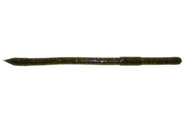 Image of Zoom Swamp Crawler Finesse Worm, 5 Pack, 5.5in, Green Pumpkin Prp Gold 2, 016249X