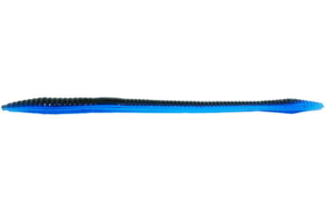 Image of Zoom Trick Worm, 20 Pack, 6.5in, Black Blue Bruizer, 006087X
