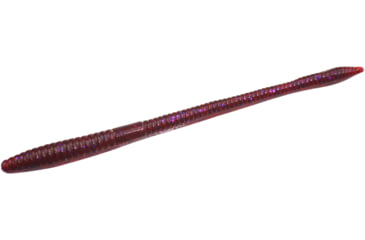 Image of Zoom Trick Worm, 20 Pack, 6.5in, Cranberry, 006431X