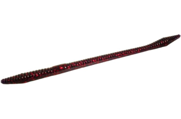 Image of Zoom Trick Worm, 20 Pack, 6.5in, Grape Red Glitter, 006063X