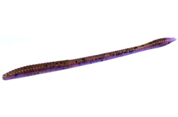 Image of Zoom Trick Worm, 20 Pack, 6.5in, Huckleberry, 006407X