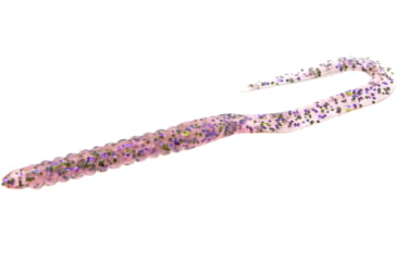 Image of Zoom U-Tale Mid-Size Worm, 20 Pack, 6 3/4in, Cotton Candy, 001023X