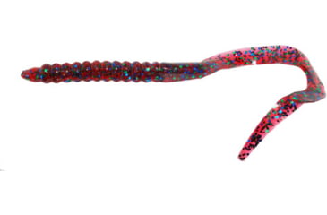 Image of Zoom U-Tale Mid-Size Worm, 20 Pack, 6 3/4in, Plum Apple, 001113X