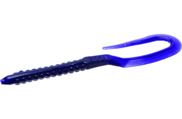 Image of Zoom U-Tale Worm, 20 Pack, 3/4in, Black Crape, 001161-SP