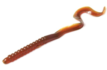 Image of Zoom U-Tale Worm, 20 Pack, 3/4in, Motor Oil, 001116-SP