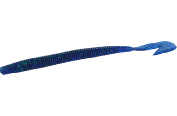 Image of Zoom U-V Speed Worm, 15 Pack, 6in, Emerald Blue, 018352X