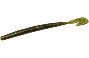 Image of Zoom U-V Speed Worm, 15 Pack, 6in, Green Pumpkin Green, 018184X