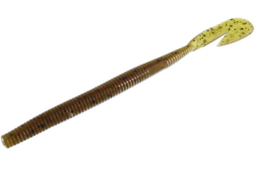 Image of Zoom U-V Speed Worm, 15 Pack, 6in, Green Pumpkin Red, 018202X