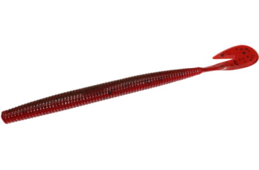 Image of Zoom U-V Speed Worm, 15 Pack, 6in, Green Pumpkin Tomato, 018338X