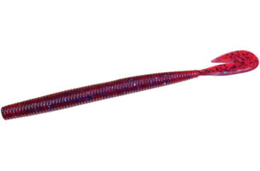 Image of Zoom U-V Speed Worm, 15 Pack, 6in, Plum, 018004X